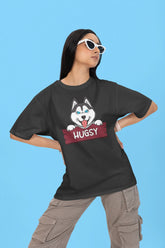 Siberian Husky - Hugsy Oversized T-Shirt